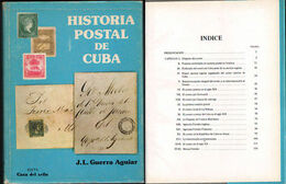 HISTORIA POSTAL DE CUBA  AUTOR J. L. GUERRA AGUIAR EDICION 1983 CON CUBIERTA - Sonstige & Ohne Zuordnung