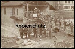 ALTE FOTO POSTKARTE LETMATHE HAUSBAU HANDWERKER ISERLOHN Postcard Cpa Ansichtskarte AK - Letmathe