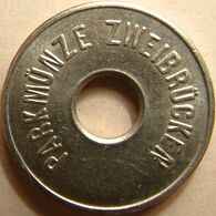 Germ 3900 A - Parkmünze Zweibrücken - Rev. (same) - 22mm WM - Parking Token - Parkmünze Parkmarke - Parkeerpenning - Professionals/Firms