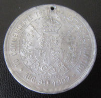 Médaille / Medal 1902 - King Edward VII / Queen Alexandra - Commemoration  Of Their Majesties' Coronation - Royal/Of Nobility