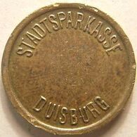 Germ 3288 A - Stadtsparkasse / Duisburg - Rev. (same) - 17.5mm B - Parking Token Parkmünze Parkeerpenning - Professionals/Firms