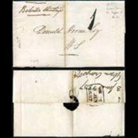 G.B. 1837 - Stampless Entire - ...-1840 Prephilately