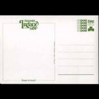 IRELAND 1987 - Pre-stamped Card-Tourism In Ireland - Brieven En Documenten