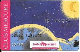 CARTE-CLUB MERCURE-1993-HOTELS MERCURE-TBE -RARE - Hotel Key Cards