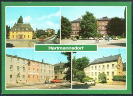 D9420 - Hartmannsdorf Oberschuel Schule Rathaus - Bild Und Heimat Reichenbach - Hartmannsdorf