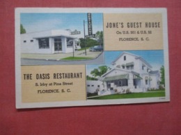 Oasis Restaurant  & Jone's Guest House     South Carolina > Florence >>  Ref 4316 - Florence