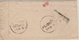 India 1870's  Postage Due Unfranked Cover  Pilibhit To Delhi   #  27046 D Indien Inde India - 1858-79 Kolonie Van De Kroon