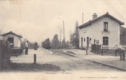 Orne-61-damigny-la Gare Avec Train - Damigny