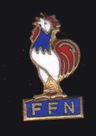 66386- Pin's.Coq.La Fédération Française De Natation - Schwimmen