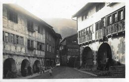 WERDENBERG --- Dorfidylle Mit Kinder Und  Alten St.Galler Häuser, Ca.1930    ►Foto Jul.Buchmann Grabs◄ - Grabs