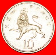 · LION (1968-1981): GREAT BRITAIN ★ 10 NEW PENCE 1976! LOW START★ NO RESERVE! - 10 Pence & 10 New Pence