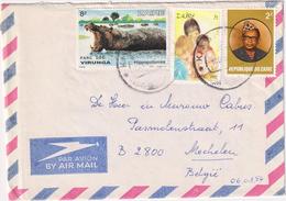 Zaire Air Mail - Envelope 1984 - Autres & Non Classés