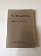 Olivier MESSIAEN. Oiseaux Exotiques - M-O
