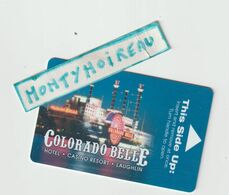 Télécarte - Carte  Clés D ' Hôtel :  Colorado  Belle , Hotel  Casino  Sur  Bateau , Laughlin - Hotel Key Cards