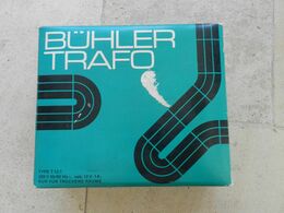 Transformateur BUHLER TRAFO - Autres & Non Classés