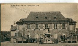 65 - Ossun : La Mairie Et Le Monument Aux Morts - Ossun