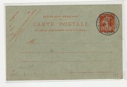 Cachets Provisoires ENTIER 138-CP1 -FOIRE DES ECHANTILLONS LYON 1917///- 24-3-17 - Temporary Postmarks