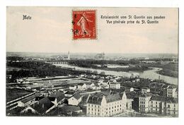 METZ  57  Vue Prise Du St Quentin En 1908  ( Voir Dos ) - Metz Campagne