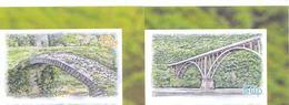 2018. Abkhazia, Bridges Of Abkhazia, 2v Imperforated, Mint/** - Unused Stamps