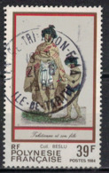 POLYNESIE        N°  YVERT :  218     ( 4 )     OBLITERE       ( OB 8 / 42 ) - Used Stamps