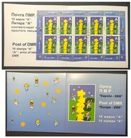 Transnistria (Moldova) 2000. PMR. Europa CEPT. Rare (!) Booklet With 10 First Day Cancellation Stamps - 2000