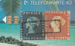 ALEMANIA. Postage Stamps 3 - Blue Mauritius + Red Mauritius. DE-E 03/91. (491) - E-Series : D. Postreklame Edition