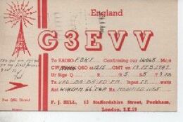 CARTE  QSL GB  G3EVV - CB