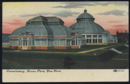 CPA - (Etats-Unis) Conservatory, Bronx Park, New York - Parken & Tuinen