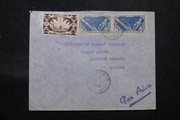 OCÉANIE - Enveloppe De Papeete Pour La France En 1948 Par Avion - L 69708 - Storia Postale