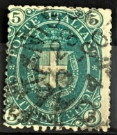 ITALY / ITALIA 1889 - Canceled - Sc# 52 - 5c - Usati