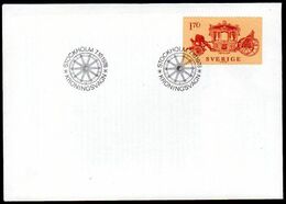 SWEDEN 1978 Coronation Coach FDC.  Michel 1044 - FDC