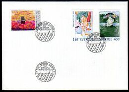 SWEDEN 1978 Kylberg Centenary FDC.  Michel 1034-36 - FDC