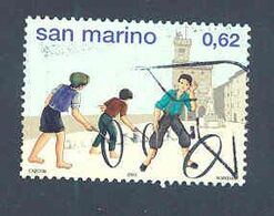 RSM Fr. USATI 080 - San Marino 2003 - "AMARCORD" 1v. Di € 0,62 - Gebraucht