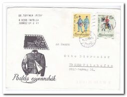 1992, Letter From Tapolca To Vilshofen Germany, Post Uniforms - Lettres & Documents