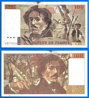 France 100 Francs 1993 Serie A Delacroix Frcs Frs Frc Que Prix + Port Peintre Paypal Bitcoin - Ohne Zuordnung