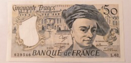 50 Francs Maurice Quentin De La Tour 1990. Banque De France L.62 - 50 F 1976-1992 ''quentin De La Tour''