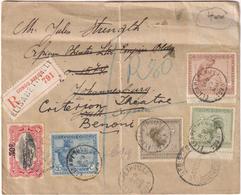 Envelope Sent From Elisabethville Congo To Benoni South Africa - Stamped In Elisabethville, Benoni And \'Johannesburg Re - Otros & Sin Clasificación