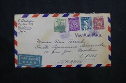 JAPON - Enveloppe De Yokohama Pour La France Par Avion - L 70811 - Lettres & Documents