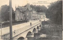 CPA 55 REVIGNY LE PONT DE L'ORNAIN ET L ENTREE DE REVIGNY - Revigny Sur Ornain