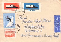 POLAND - LETTER 1961 WARSZAWA - WETZLAR/GERMANY /AS91 - Covers & Documents