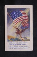 ETATS UNIS - Carte Postale - Patriotique - Drapeau Et Aigle - L 71017 - Sonstige & Ohne Zuordnung