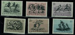 LUXEMBOURG 1960 SUMMER OLYMPICS GAMES HELSINKI 1952 MI No 495-500 MNH VF!! - Zomer 1952: Helsinki