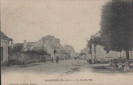 ALLONNES La Grande Rue - Allonnes