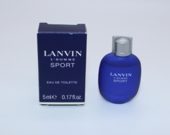 Lanvin L'Homme Sport - Miniatures Hommes (avec Boite)