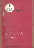 CUENTOS LEON TOLSTOI COLECCION PURPURA 97 LIBRA 1970 TC12013 A6C2 - Other & Unclassified