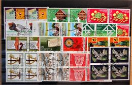 Suisse Switzerland -  14 Blocs Of 4 Stamps Used - Collections