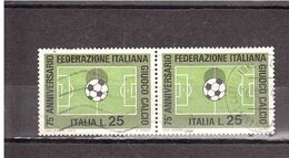 1973 £25 FEDERAZIONE ITALIANA GIOCO CALCIO - Usati