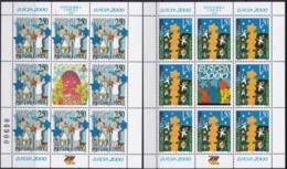 BOSNIA ERZEGOVINA REP. SERBA Europa CEPT 2000 Minifogli Nuovi Mini Sheets MNH - 2000