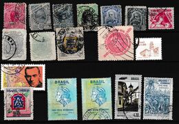 Brazil. Lot Of 22 Used Stamps, - Collections, Lots & Séries