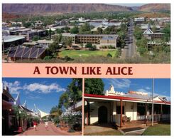 (M 6) Australia - NT - Alice Springs (with Stamp) - Alice Springs